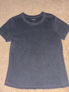 Old Navy Charcoal Gray Crewneck Tee